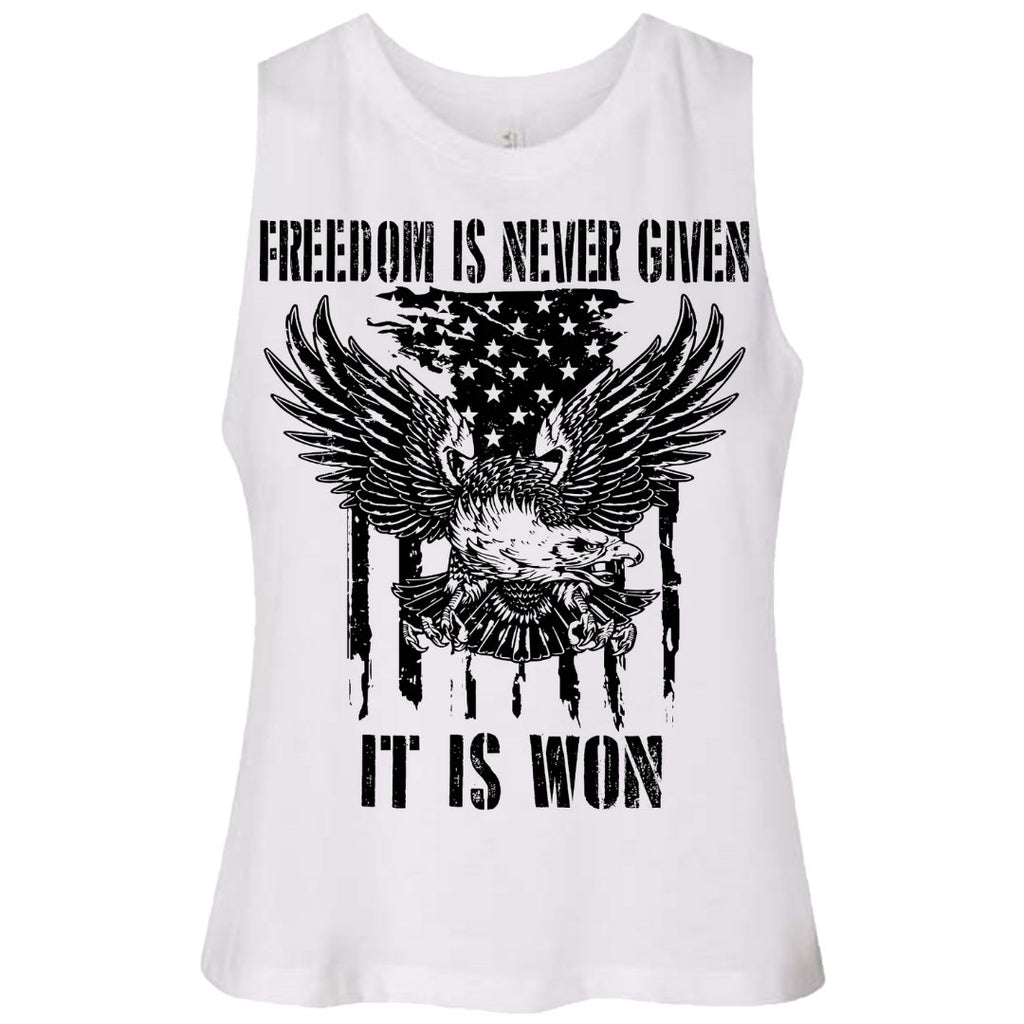 Freedom Is Never Given Crop - One Last Round