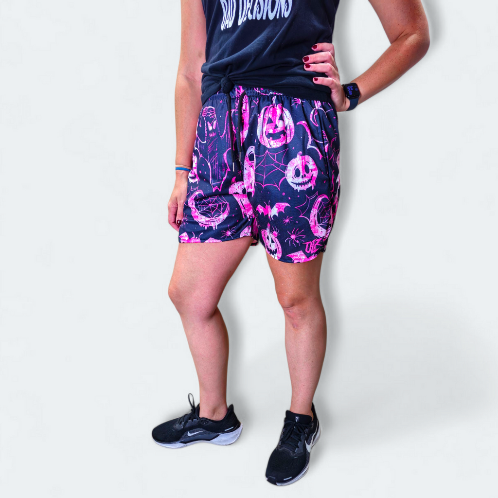 Spooky Vibes Training Shorts - One Last Round