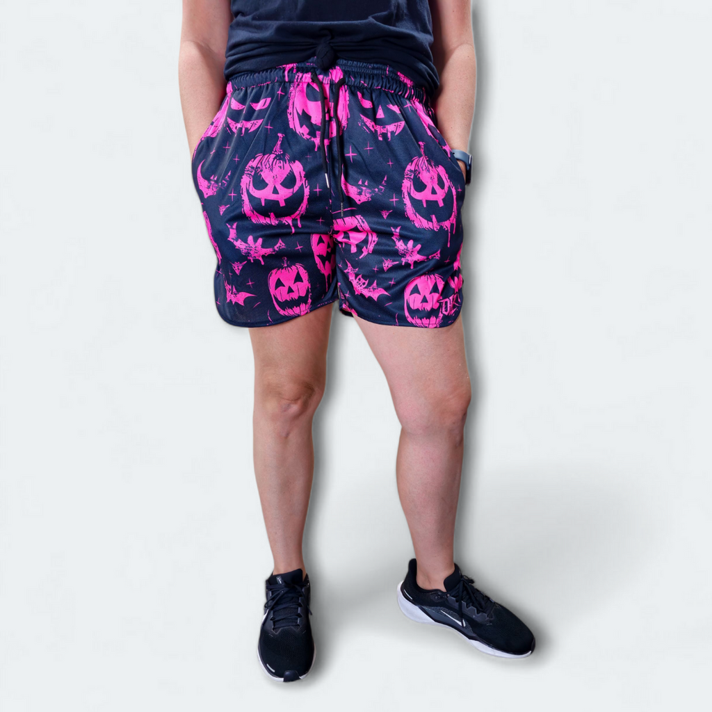 Neon Halloween Training Shorts - One Last Round