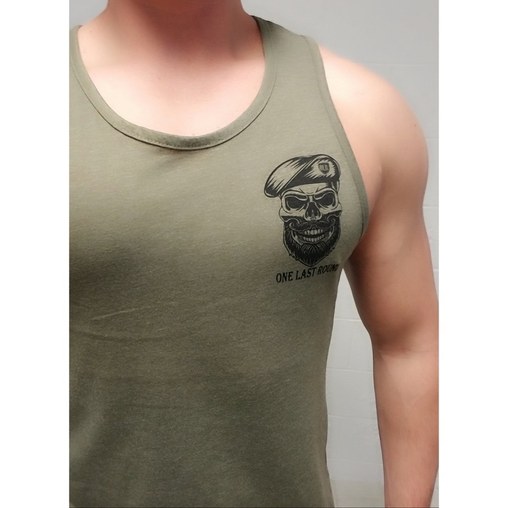 Bearded Skull Tank - One Last Round