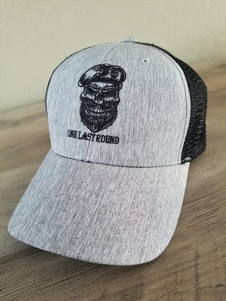 Bearded Skull Snapback - One Last Round